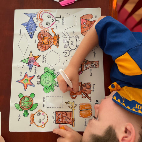 ShapeShifters Classic Coloring & Doodle Mat