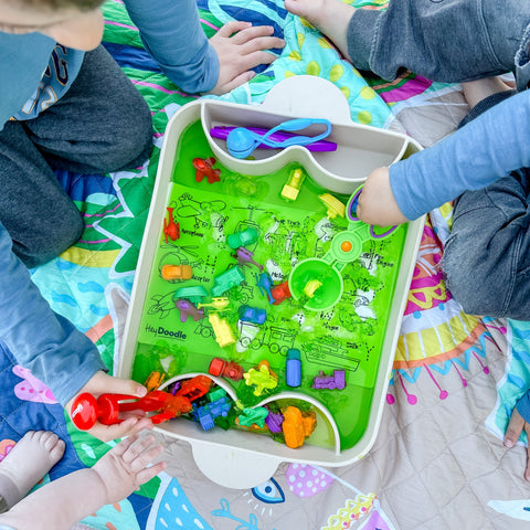 Toot Toot Honk Mini Coloring & Doodle Mat