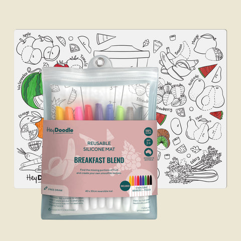 Breakfast Blend Classic Coloring & Doodle Mat
