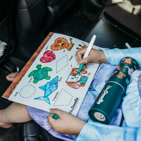 ShapeShifters Mini Coloring & Doodle Mat