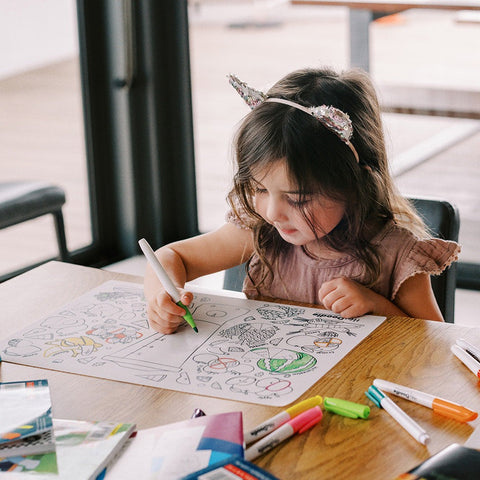Breakfast Blend Classic Coloring & Doodle Mat