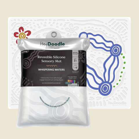 Whispering Waters Sensory Coloring & Doodle Mat