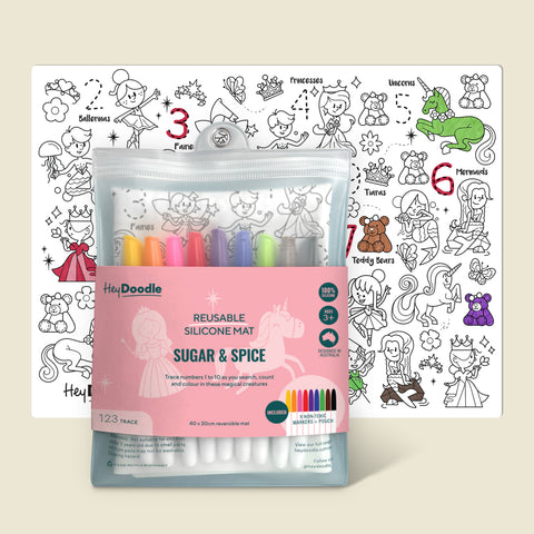 Sugar & Spice Classic Coloring & Doodle Mat