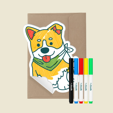 Dennis the Dog - Forever Greeting Card