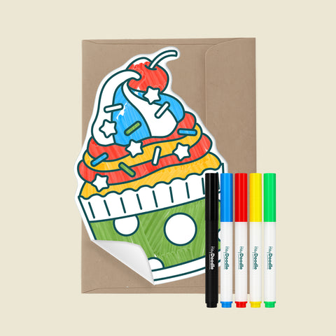 Giant Cupcake - Forever Greeting Card