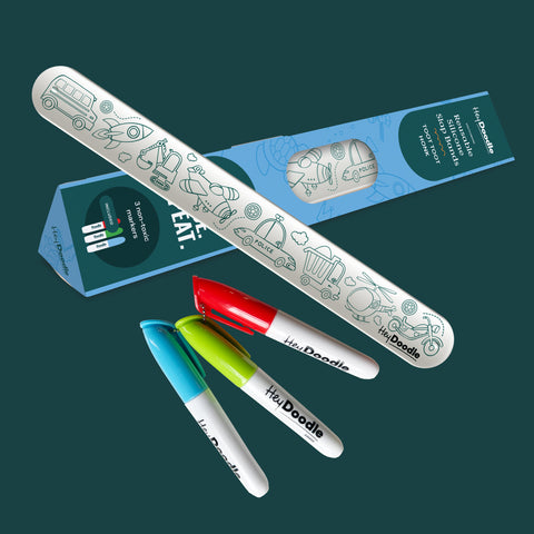 Sketchband - Reusable Coloring & Doodle Slap Bracelet